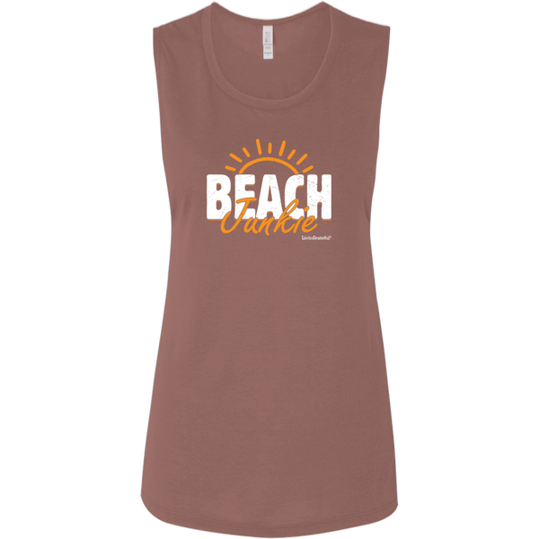 Beach Junkie Tank - Super Soft Tank - Coastal Summer Top