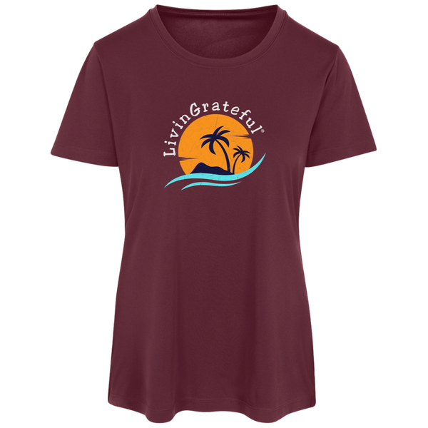 Womens LG Performance Tee - Living Grateful - Active Tee