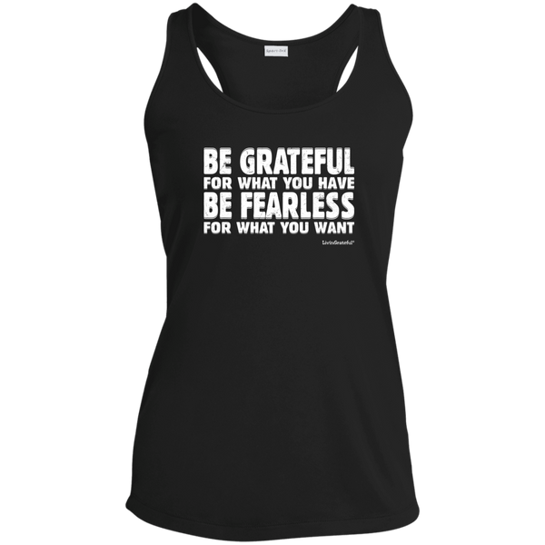 Fearless tank top – Performance wear – Racerback design