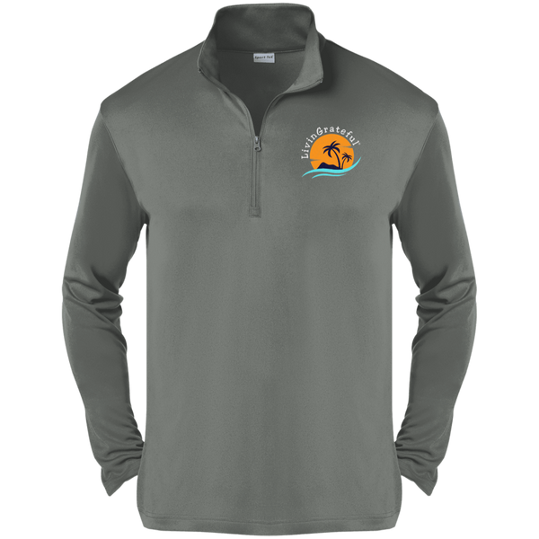 Men's Quarter Zip Pullover - Zipper Sweater - Casual Pullover