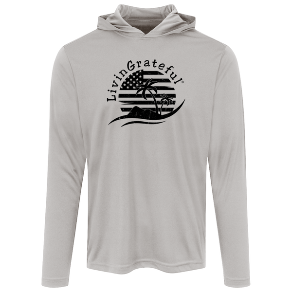 Mens Patriotic Hoodie - USA Flag Sweatshirt - Casual Pullover