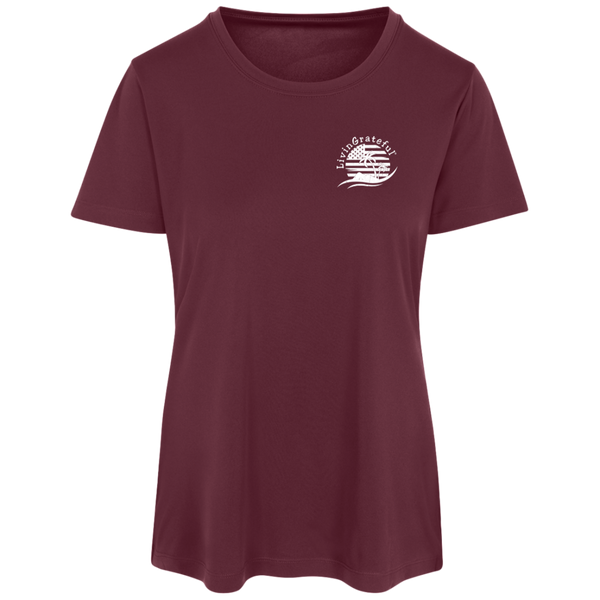 Womens 'Merica Performance Tee - Patriotic - Activewear Top