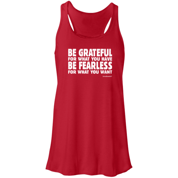 Fearless flowy tank - Racerback top - Lightweight activewear