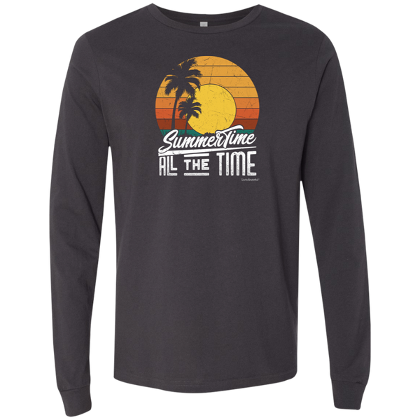 Men’s Summertime LS T-shirt - Comfortable Long Sleeve Tee