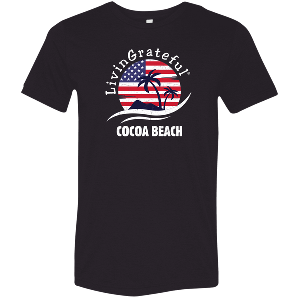 Mens 'Merica Tee - Cocoa Beach Shirt - Original Patriotic T