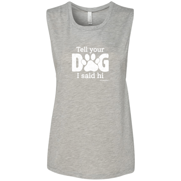 Womens tank top – Dog lover vibe – Super soft fabric