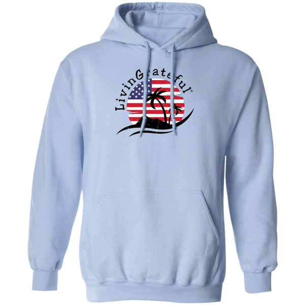 Womens 'Merica Hoodie - Boyfriend Sweatshirt - Patriotic Hoodie