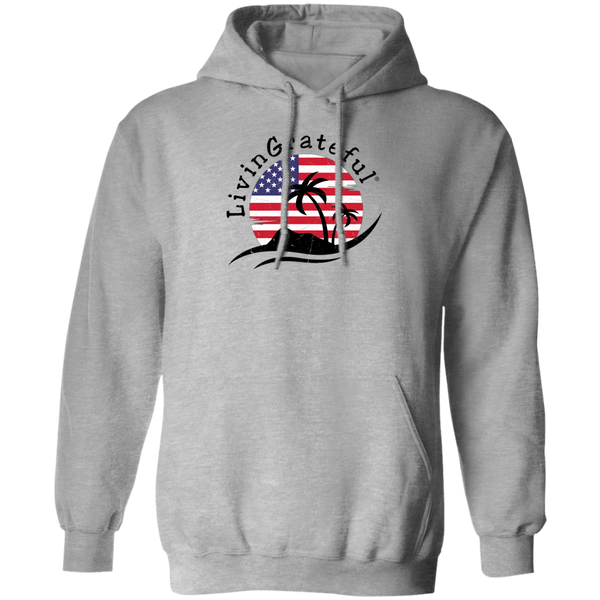 Womens 'Merica Hoodie - Boyfriend Sweatshirt - Patriotic Hoodie