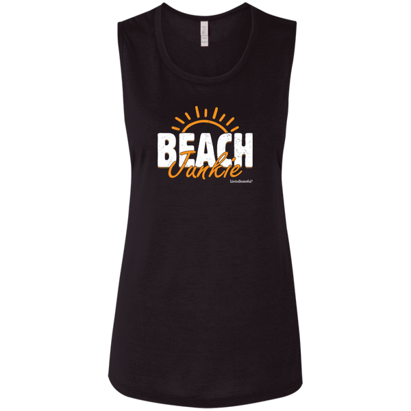 Beach Junkie Tank - Super Soft Tank - Coastal Summer Top