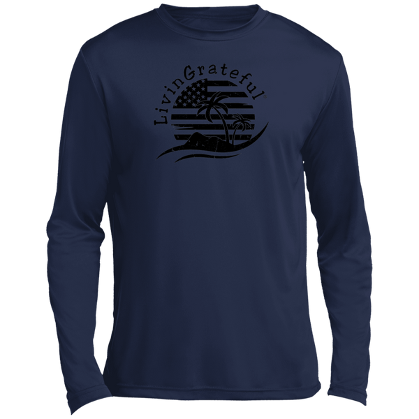 Mens Patriotic Shirt - American Flag Tee - Performance Top