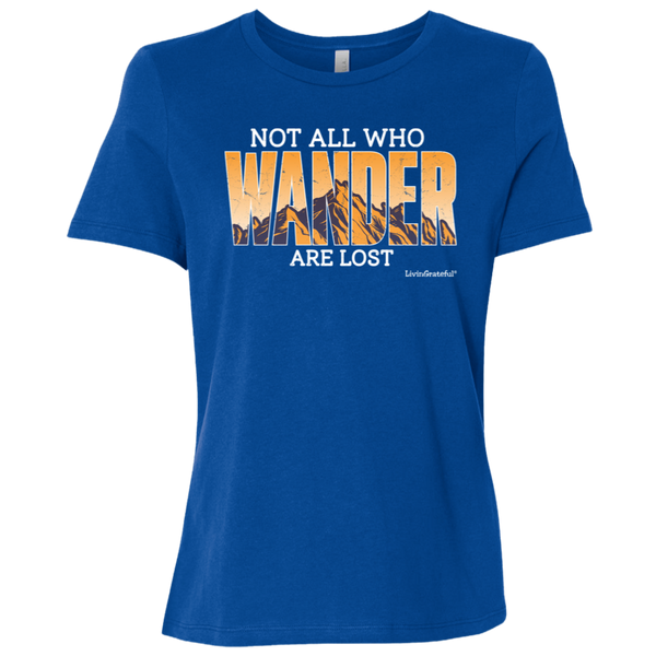 Womens Wander T-Shirt - Original Women's Tee - Casual T-Shirt
