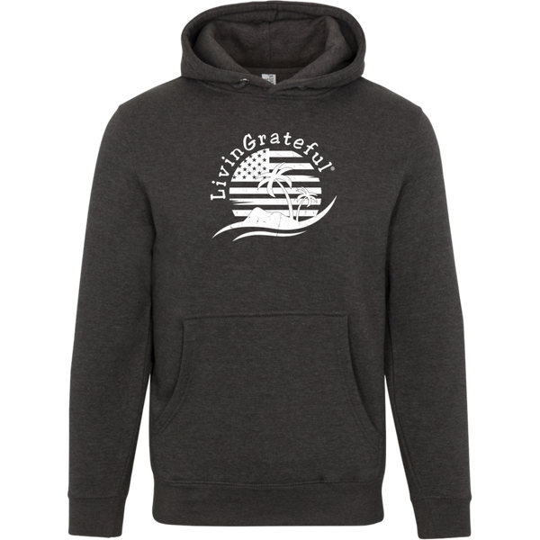 Mens Patriotic Hoodie - American Flag Sweatshirt - USA Pullover