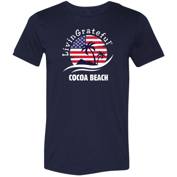 Mens 'Merica Tee - Cocoa Beach Shirt - Original Patriotic T