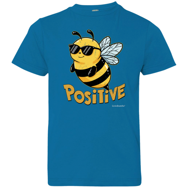Bee Positive T - Youth Original Shirt - Kids Positive Tee