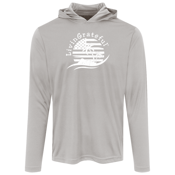 Mens Patriotic Hoodie - USA Flag Sweatshirt - Casual Pullover