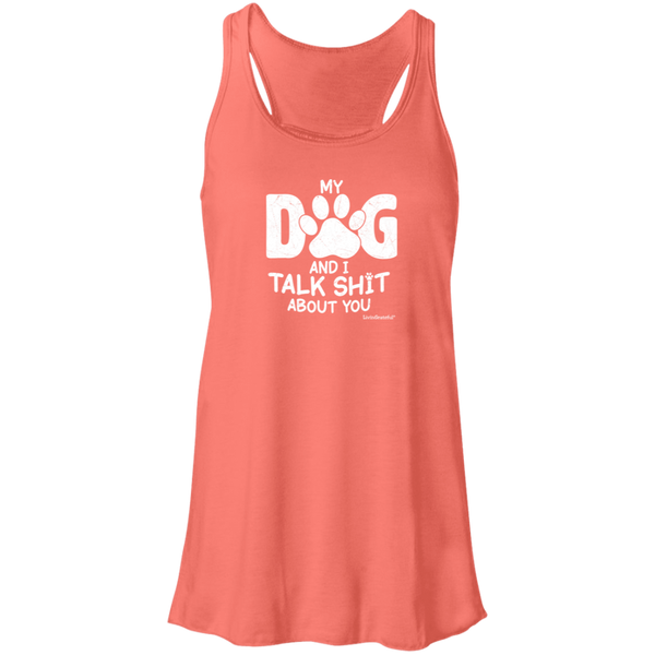 Womens racerback tank – Bold statement – Flowy comfort