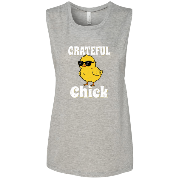 Grateful Chick Tank - Super Soft Tank - Positive Vibes Top