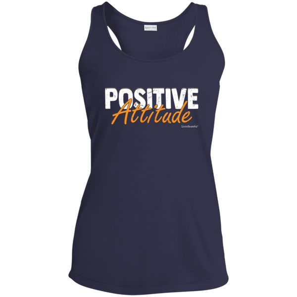 Positive Attitude Tank - Racerback Activewear - Workout Top