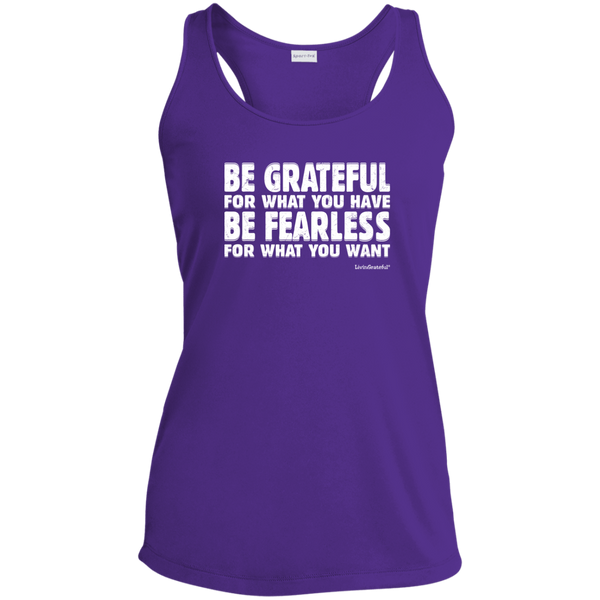 Fearless tank top – Performance wear – Racerback design