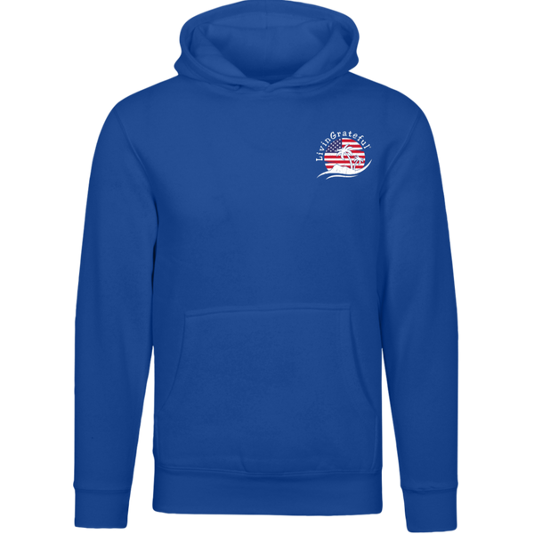 Zip-up hoodie – Bold ’Merica style – Everyday comfort