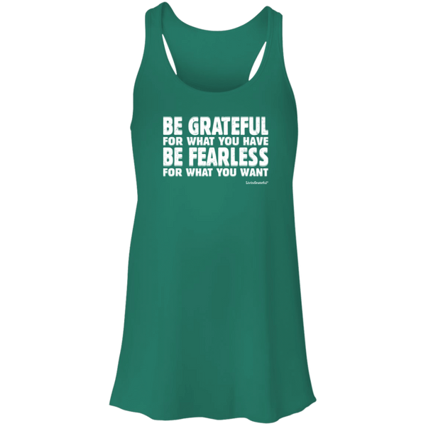 Fearless flowy tank - Racerback top - Lightweight activewear