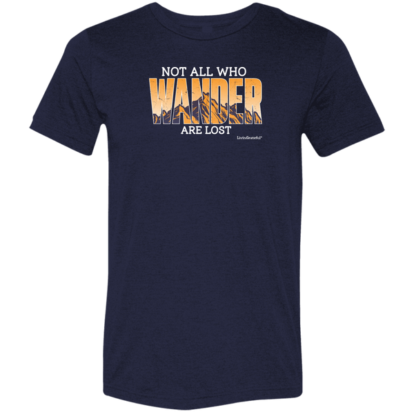 Mens Wander T-Shirt - Adventure Tee - Travel Shirt