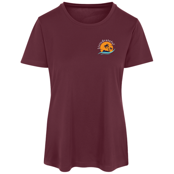 Womens LG Performance Tee - Living Grateful - Activewear Shirt