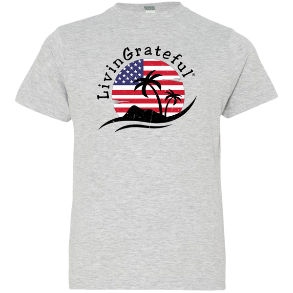 'Merica Youth T - Kids Original Shirt - Patriotic Youth T-Shirt