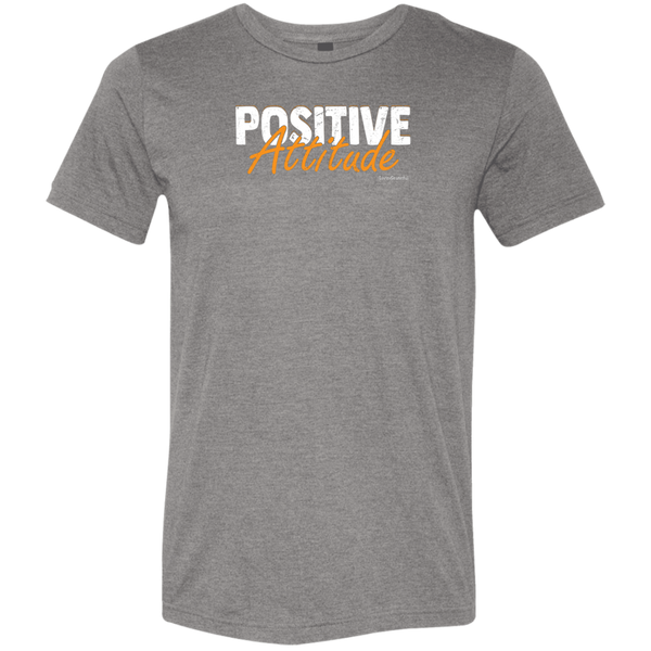 Mens Positive T-Shirt - Motivational Tee - Positive Attitude Shirt
