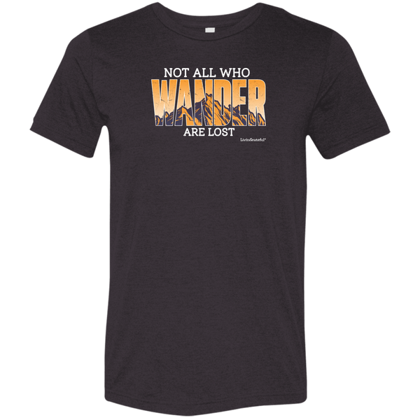 Mens Wander T-Shirt - Adventure Tee - Travel Shirt