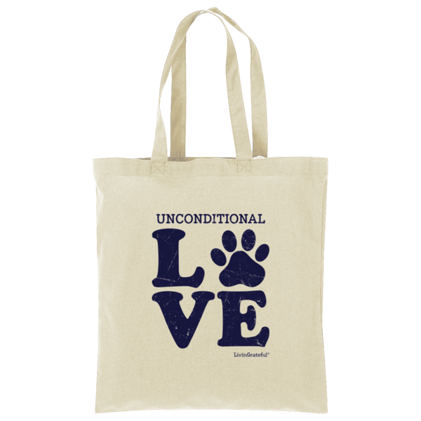 LG Tote Bag - Simple Pup Swag - Canvas Dog Lover Tote