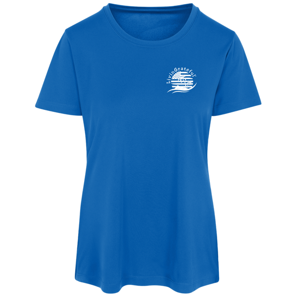 Womens 'Merica Performance Tee - Patriotic - Activewear Top