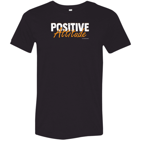 Mens Positive T-Shirt - Motivational Tee - Positive Attitude Shirt