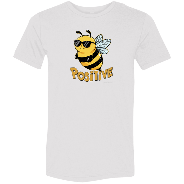 Mens Bee T-Shirt - Positive Vibes Tee - Motivational Shirt