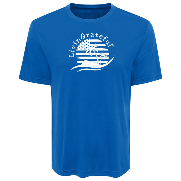 Mens 'Merica Performance Tee - Patriotic - Activewear Shirt