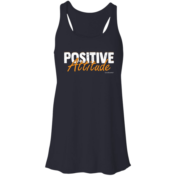 Positive Attitude Tank – Flowy Racerback – Activewear Top