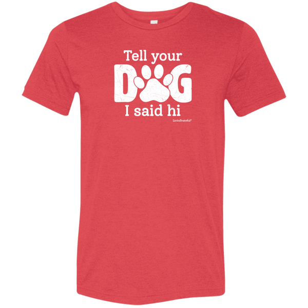Mens original tee – Hi Dog graphic – Casual comfort