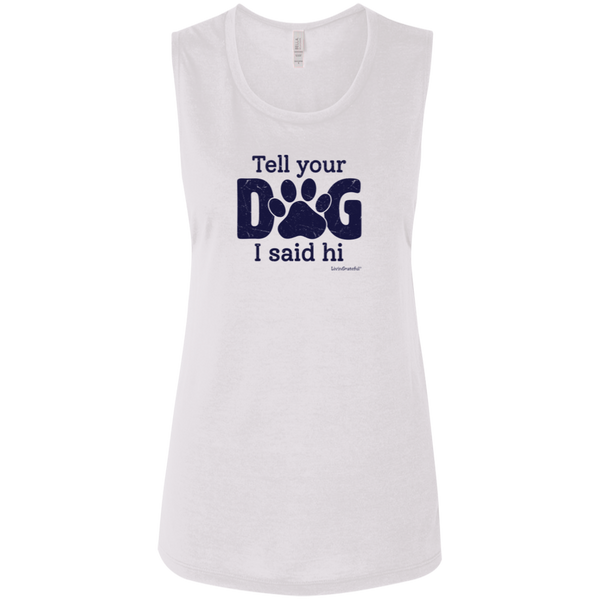 Womens tank top – Dog lover style – Super soft comfort