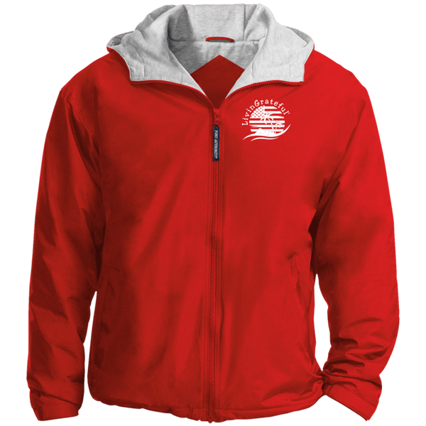 'Merica LG Parka - Living Grateful - Patriotic Lightweight Jacket