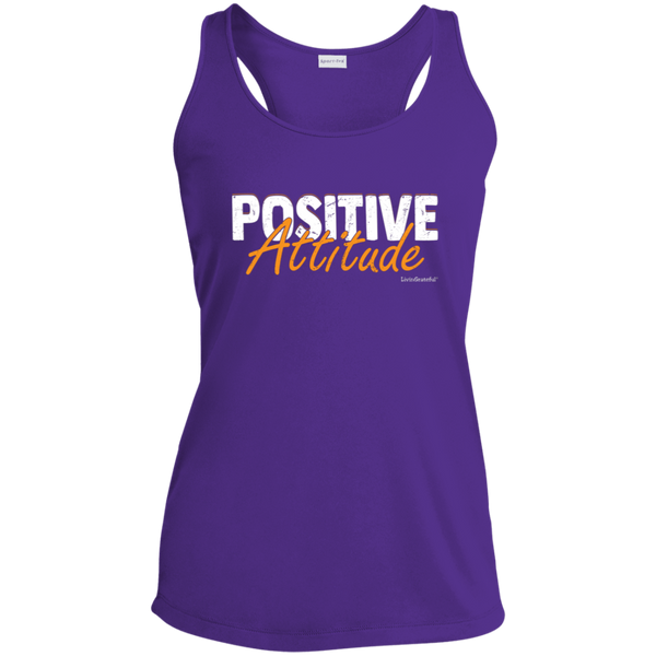 Positive Attitude Tank - Racerback Activewear - Workout Top