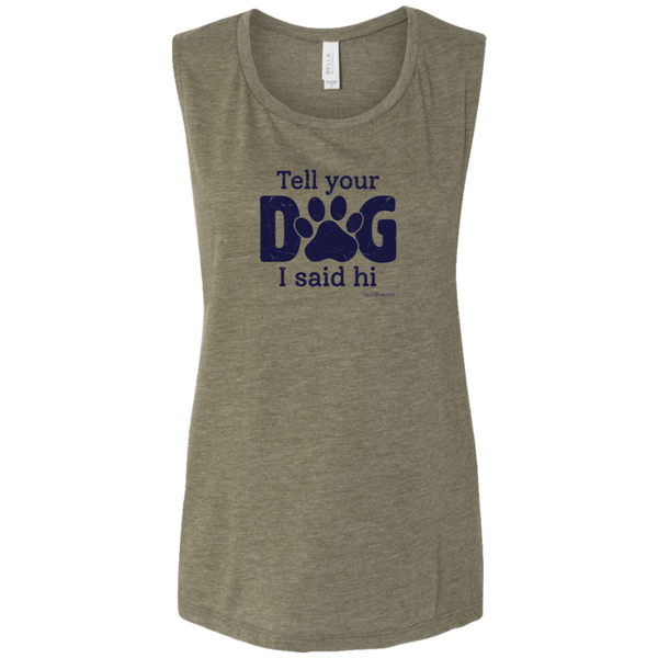Womens tank top – Dog lover style – Super soft comfort