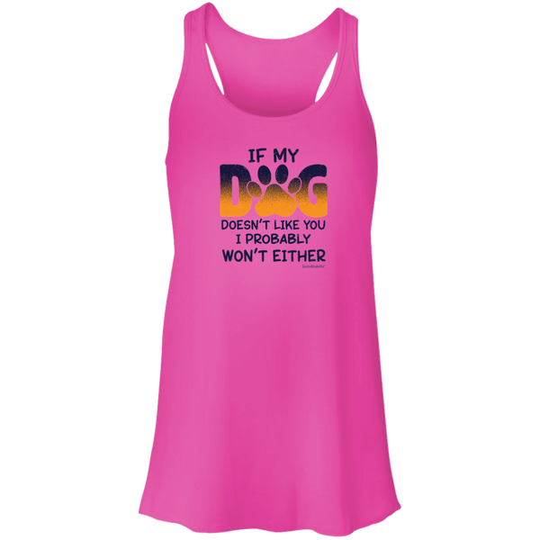 Womens racerback tank – Me Neither – Flowy comfort