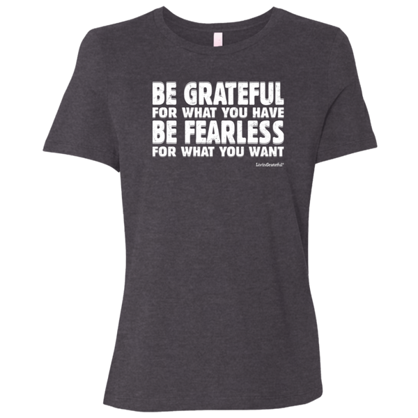 Womens fearless tee - Original design - Bold & confident