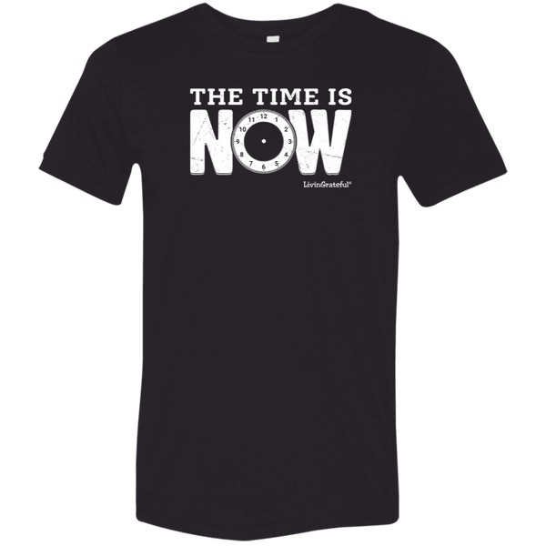 Mens NOW Tee - Original Casual Shirt - Soft Cotton T-Shirt
