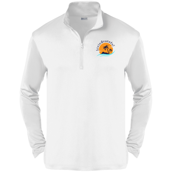 Men's Quarter Zip Pullover - Zipper Sweater - Casual Pullover