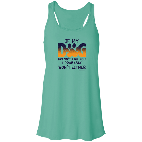 Womens racerback tank – Me Neither – Flowy comfort